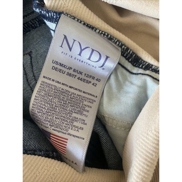 NYDJ Maternity Women's 8 Dark Wash Mabel‎ Jeans Straight Leg Denim - Picture 7 of 8